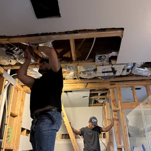 Framing on site